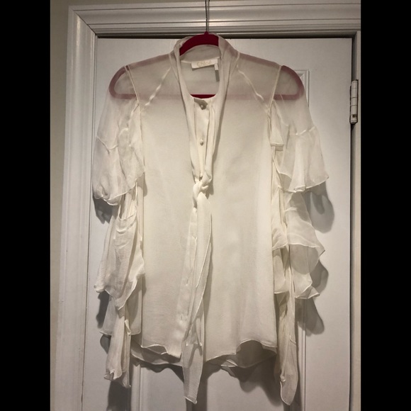 Chloe Frill sleeves blouse - Picture 8 of 10